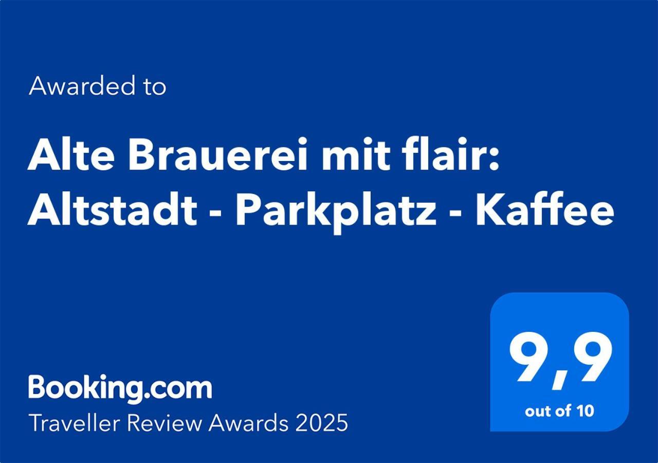 Alte Brauerei Mit Flair: Altstadt - Parkplatz - Kaffee * Kitzingen